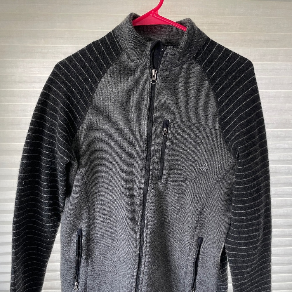 Prana Men's Rohan Full Zip Wool jacket